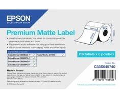 Epson Epson Premium Matte Label - Die-Cut Roll: 105mm x 210mm, 282 labels