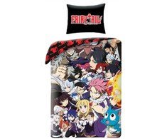 „Fairy Tail Guild“ patalynės užvalkalas 140–200 cm, 70–90 cm mikropluošto