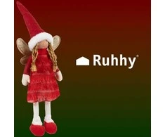 Fėja – kalėdinė figūrėlė raudona Ruhhy 22346