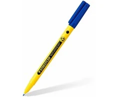 Staedtler Noris writing pen 307, Juodas, Mėlyna, Žalias, Raudona, Geltona, Recycled plastikas, Round, Vanduo-based ink, 0.6 mm