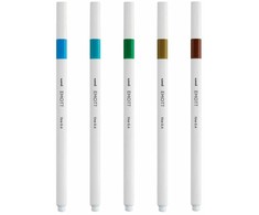 Uni-Ball Uni Emott Fineliner Island colours 5stk sæt - fineliner - 0,4mm streg