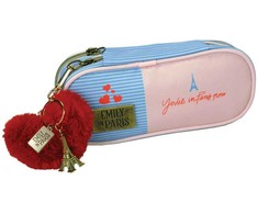 Film Heart Emily in Paris 3 skyrių pieštukų dėklas su dekoracija 23,5 cm