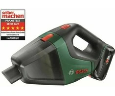 Dulkių siurblys Bosch UniversalVac 18 | Su 1x 2,5 Ah akumuliatoriumi ir įkrovikliu