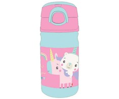 Fisher-Price Animals Vienaragio plastikinis butelis su kabliuku 350 ml
