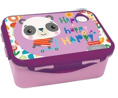 „Fisher-Price“ gyvūnų pandų sumuštinių dėžutė