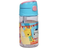 Fisher-Price gyvūnų plastikinis butelis su kabliuku 350 ml