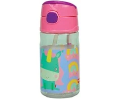 Fisher-Price gyvūnų plastikinis buteliukas su pakaba 350 ml