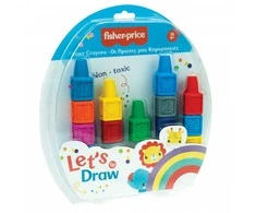 „Fisher-Price Let's Draw“ 13 dalių pieštukų rinkinys