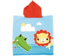 Fisher-Price paplūdimio rankšluostis pončas 55x110 cm