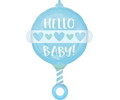 Folinis balionas „Baby Baby Boy“ 60 cm