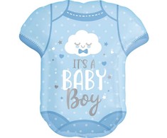 Folinis balionas „Baby Baby Boy“ 60*55 cm