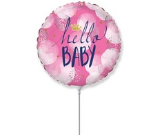 Folinis balionas „Baby Hello“ 36 cm (WP)