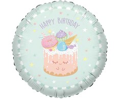 Folinis balionas „Cookie Crazy Cake“, 43 cm
