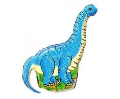 Folinis balionas „Dinozauro mėlynas“ 36 cm (WP)