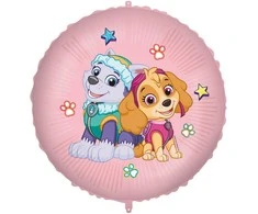 Folinis balionas „Paw Patrol“ – Skye ir Everest, 46 cm