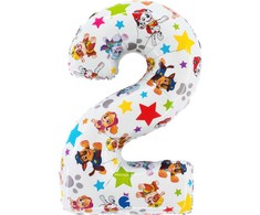 Folinis balionas „Paw Patrol“ žvaigždės numeris 2, 66 cm