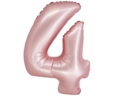 GoDan Balon fol Smart Cyfra4 j.róż mat76cm CH-SJR4 59097