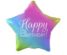 GoDan Balon foliowy Happy B-day gwiazda FG-GHBT 70764