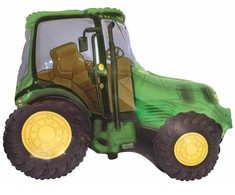 Folinis balionas „Tractor Žalias“, 94 cm