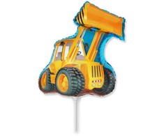 Folinis balionas „Transportas – Ekskavatorius“ 36 cm (WP)