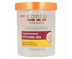 Cantu Sviestmedžių aliejumi Flexible Hold Strengthening Styling Gel plaukų formavimo gelis, 524 g