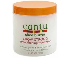Cantu Grow Strong Sviestmedžių aliejumi Hair Kreminis Treatment For Strengthening, 173 g