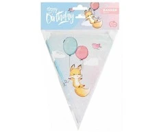 „Fox Fox“ gimtadienio reklaminė juosta 326 cm