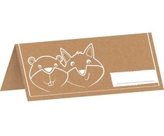„Fox“ sėdėjimo kortelės „Fox“, 8 vnt. rinkinys