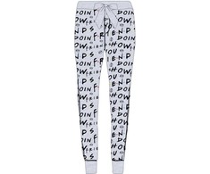 Friends pilkos moteriškos ilgos pižamos kelnės L