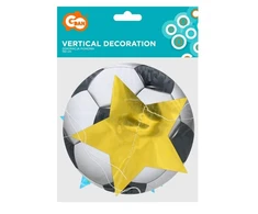 Futbolas Futbolas, juostelės dekoracija 150 cm
