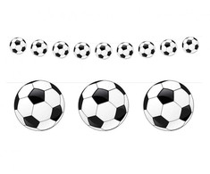 Futbolas Futbolo popierinė girlianda 200 cm