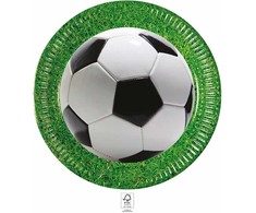 GoDan Popieriniai plokštės Futbolas partija 23cm 8vnt