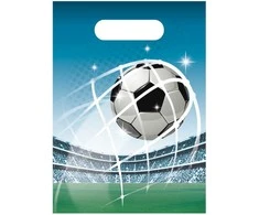 Futbolo gerbėjų dovanų maišelių rinkinys, 6 vnt.