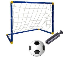Futbolo tinklo futbolo vartų rinkinys su kamuoliu