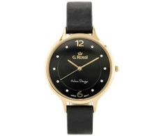 Laikrodis G. ROSSI 10411A-1A2 WOMEN'S WATCH ON BASE (zg714f) + BOX