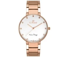 Laikrodis G. ROSSI WATCH - 11155B2-3D3 (zg784e) r.auksinis + BOX