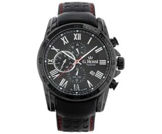 VYRIŠKAS LAIKRODIS G. ROSSI - E9753A2-1A3 - EXCLUSIVE (zg302b) + dėžutė