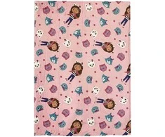 Gabby's Dollhouse Cats flanelinis pledas 110x150cm