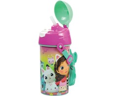 Gabby's Dollhouse Color Fade gertuvė, sportinė gertuvė 500 ml