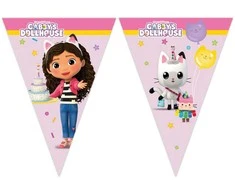Globos Europe Bv Gabby lėlių namelio vėliavėlių girlianda