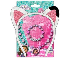 Gabby's Dollhouse gėlių papuošalų ir galvos juostos rinkinys