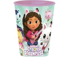 Gabby's Dollhouse Kitty Magic plastikinis puodelis 260 ml
