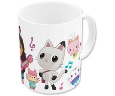 Gabby's Dollhouse Music porcelianinis puodelis 235 ml (8 oz) dovanų dėžutėje