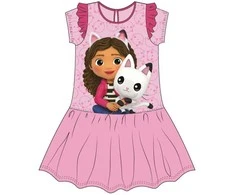 Gabby's Dollhouse Pandy vaikiška vasarinė suknelė 3-8 metų