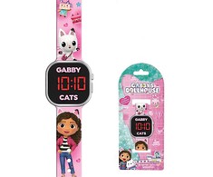 Gabby's Dollhouse LED laikrodis mergaitei