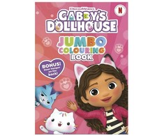 Gabby's Dollhouse Sprinkle Party Jumbo spalvinimo knygelė