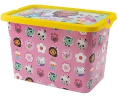 Gabby's Dollhouse Wonderland plastikinė laikymo dėžė 7 l