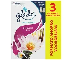 Brise oro gaiviklis Amb Glade A Touch Relaxing Zen 3 vnt