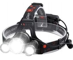 Headlamp bailong led cree xm-l t6 2 x xp-e