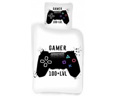 „Gamer LVL“ patalynės komplektas 140–200 cm, 70–90 cm